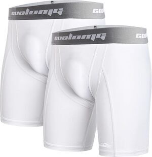 Coolomg Athletic Boxer Briefs with Pouch Mens Small Cooling Sports Performance